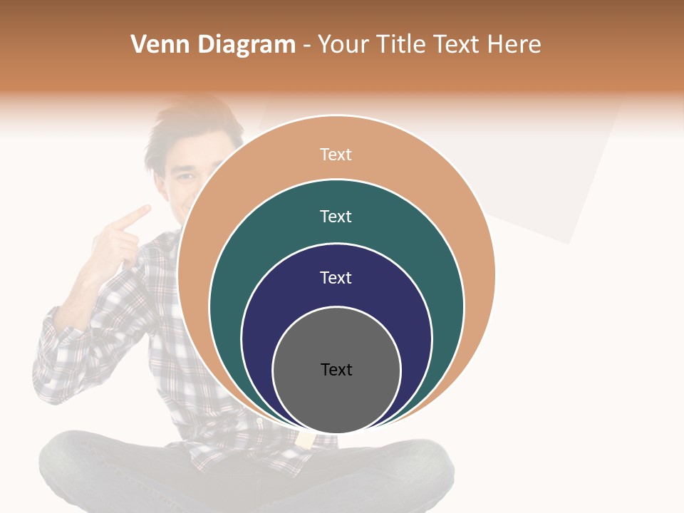 Trendy Teenager Toothy PowerPoint Template