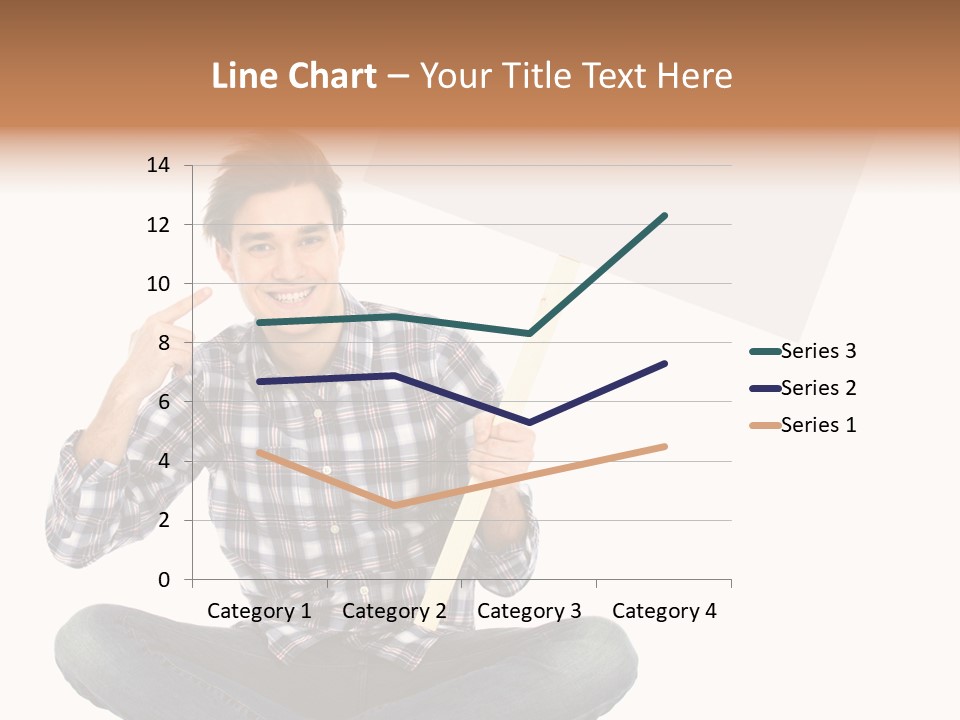 Trendy Teenager Toothy PowerPoint Template