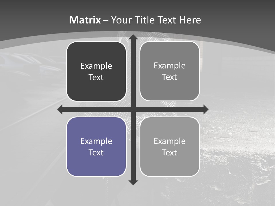 Pose Beauty Glamour PowerPoint Template