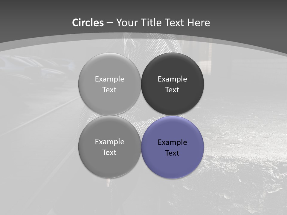 Pose Beauty Glamour PowerPoint Template