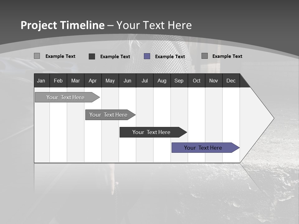 Pose Beauty Glamour PowerPoint Template