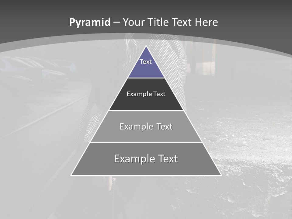 Pose Beauty Glamour PowerPoint Template