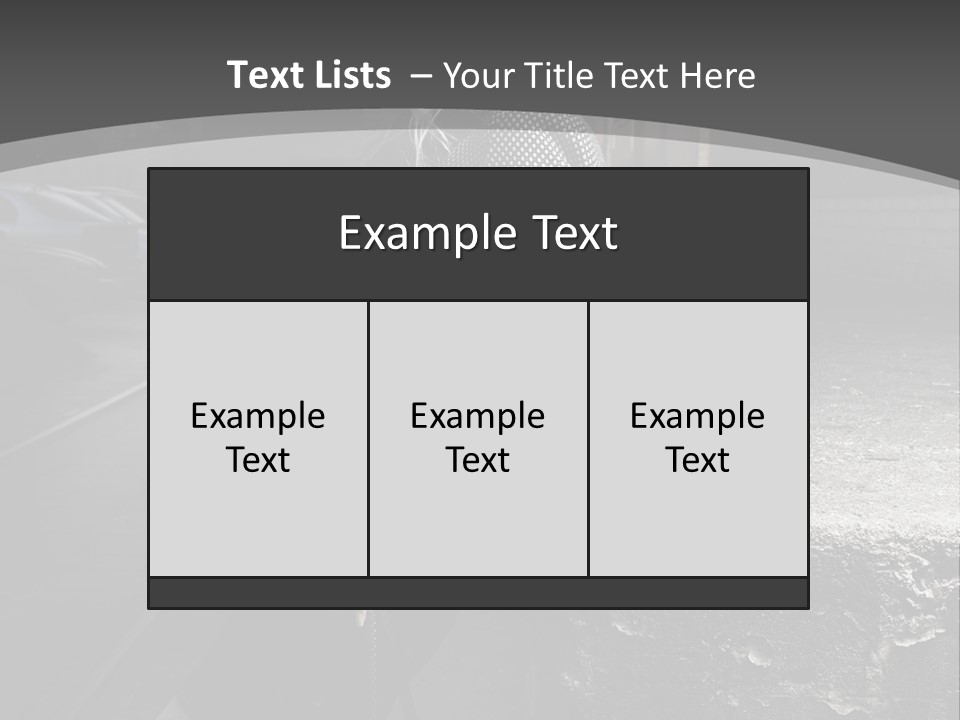Pose Beauty Glamour PowerPoint Template