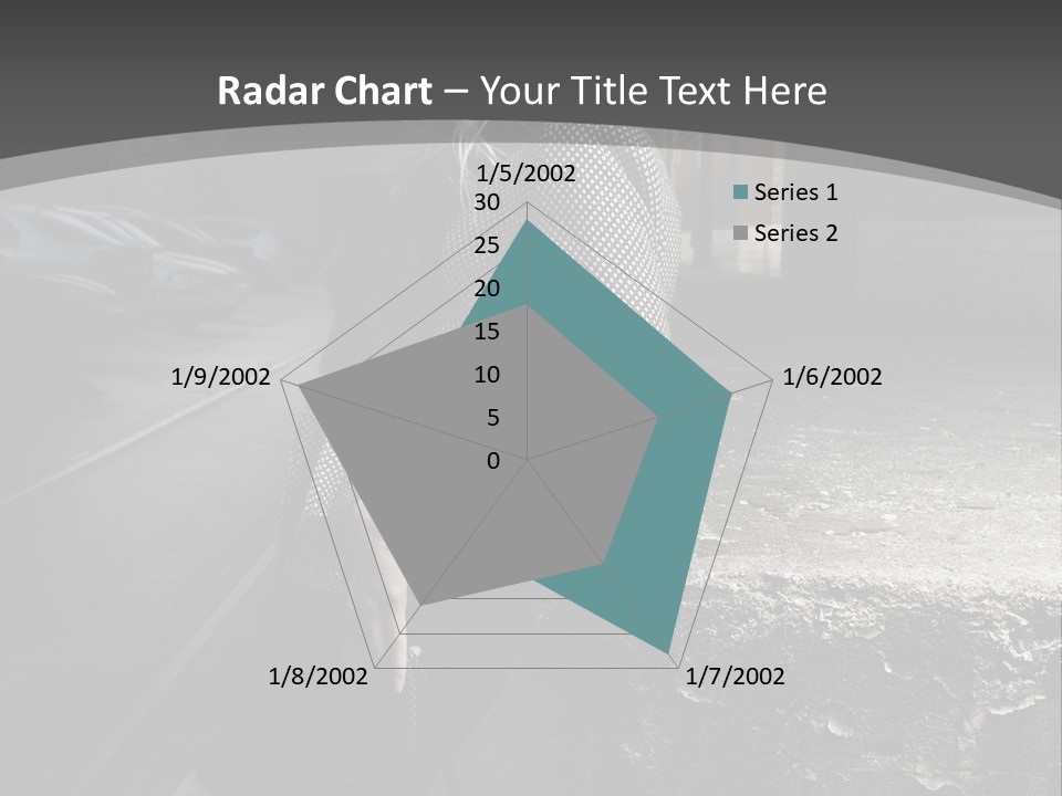 Pose Beauty Glamour PowerPoint Template