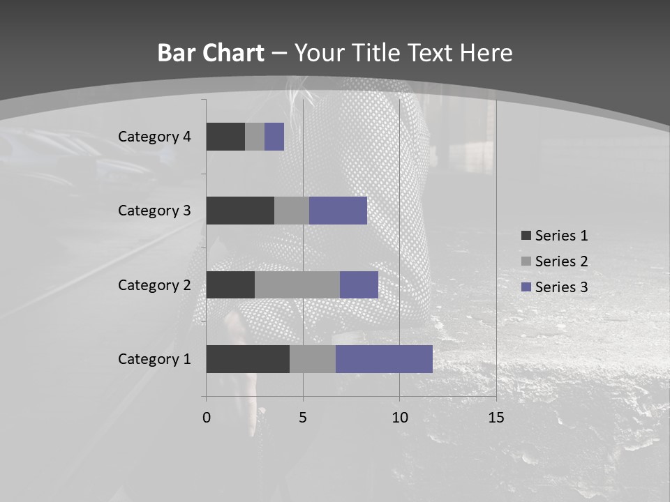 Pose Beauty Glamour PowerPoint Template