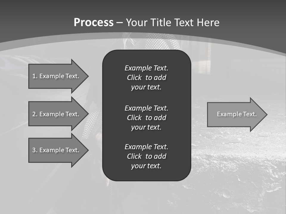 Pose Beauty Glamour PowerPoint Template