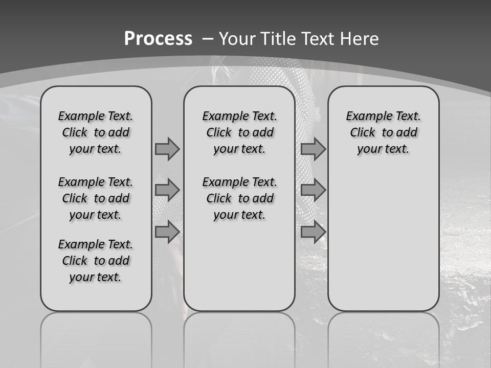 Pose Beauty Glamour PowerPoint Template
