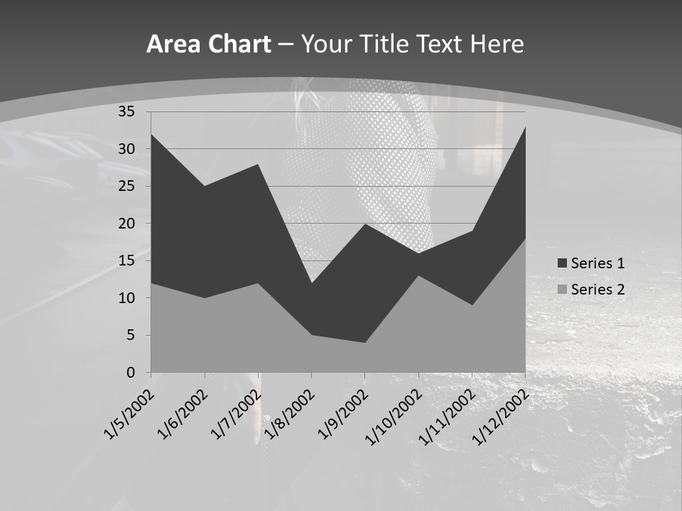 Pose Beauty Glamour PowerPoint Template
