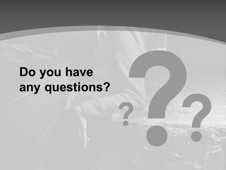 Pose Beauty Glamour PowerPoint Template