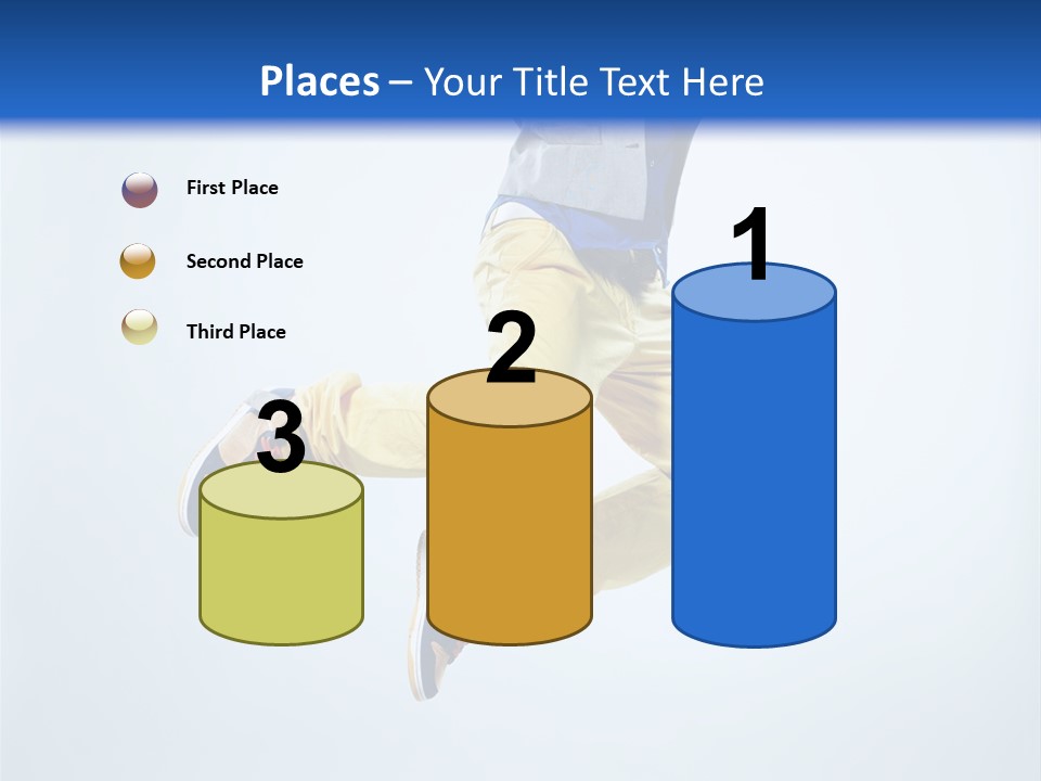 Fashion Breakdance Fitness PowerPoint Template