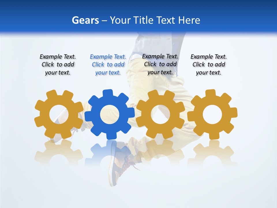 Fashion Breakdance Fitness PowerPoint Template