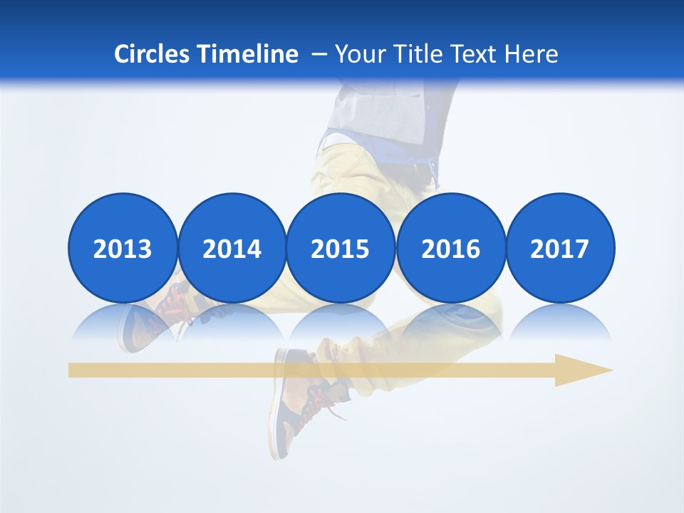 Fashion Breakdance Fitness PowerPoint Template