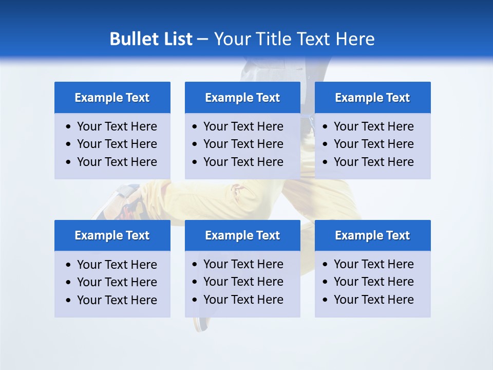 Fashion Breakdance Fitness PowerPoint Template