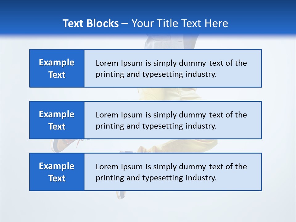 Fashion Breakdance Fitness PowerPoint Template