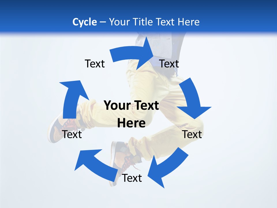 Fashion Breakdance Fitness PowerPoint Template