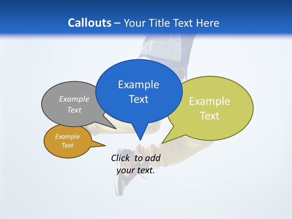 Fashion Breakdance Fitness PowerPoint Template