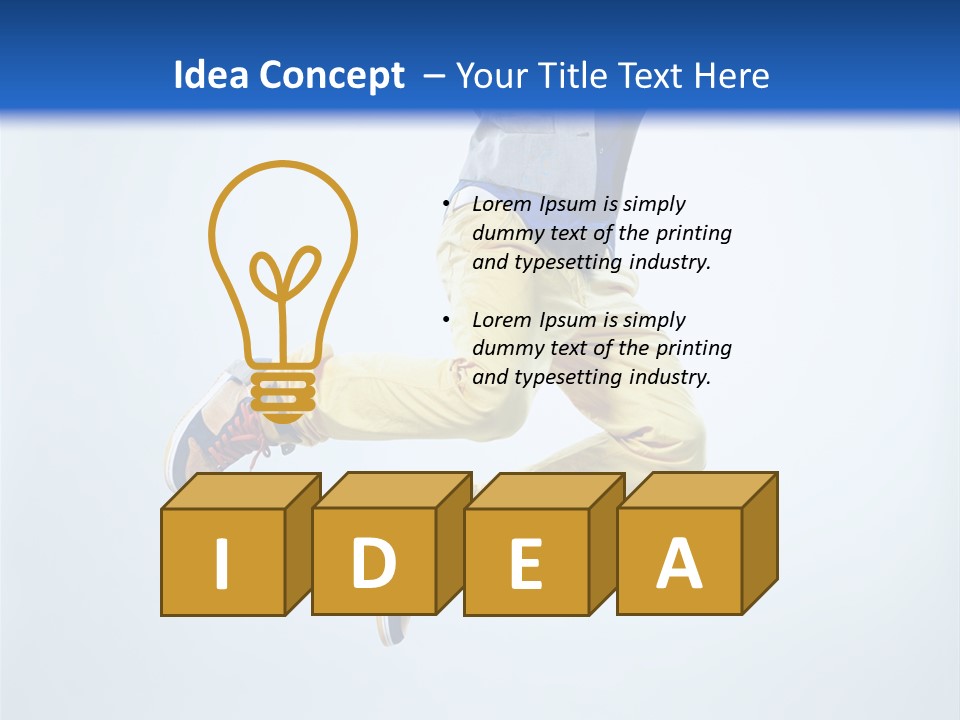 Fashion Breakdance Fitness PowerPoint Template