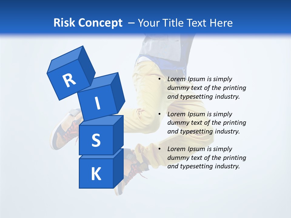 Fashion Breakdance Fitness PowerPoint Template