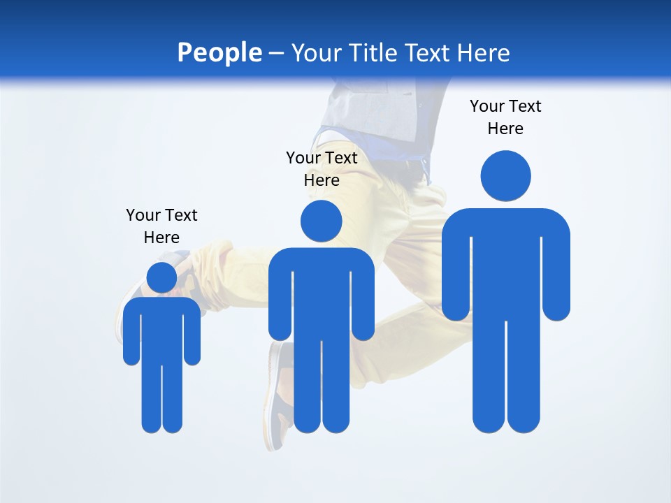 Fashion Breakdance Fitness PowerPoint Template