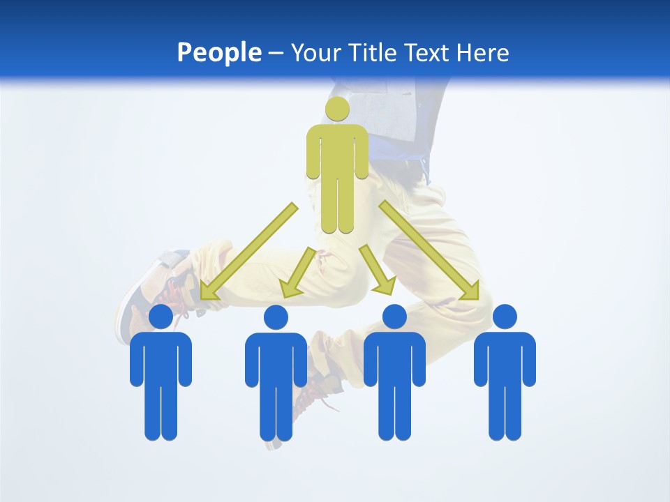 Fashion Breakdance Fitness PowerPoint Template