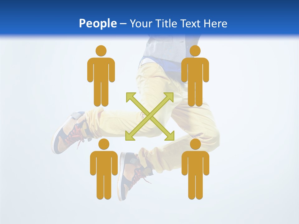 Fashion Breakdance Fitness PowerPoint Template