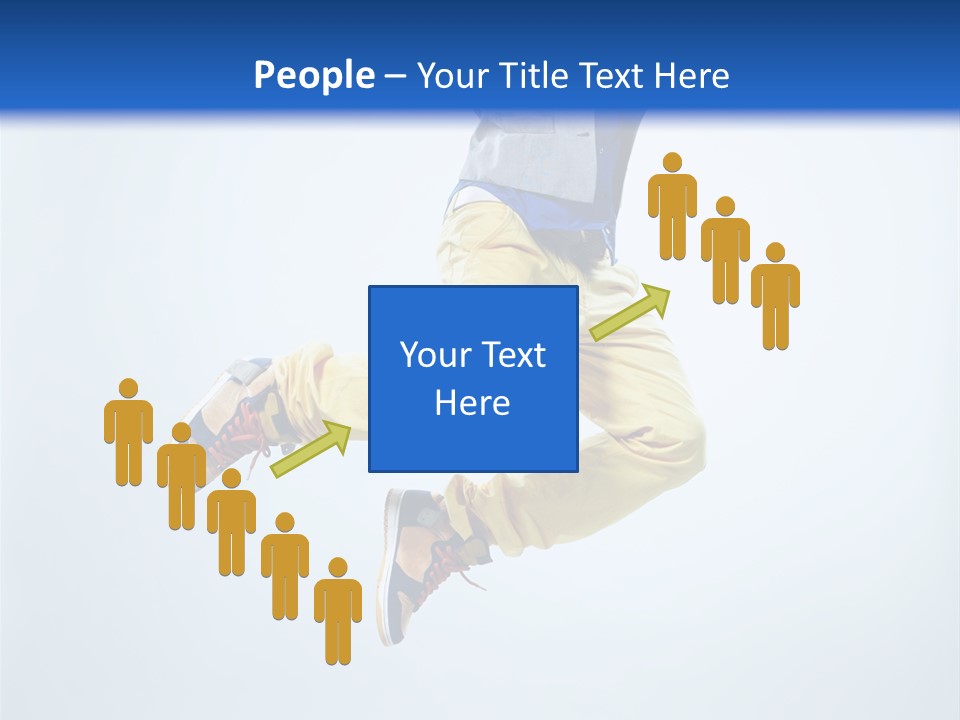 Fashion Breakdance Fitness PowerPoint Template