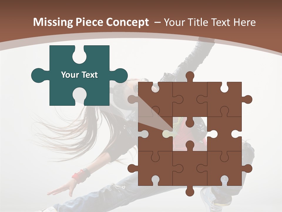 Stretching Fashion Human PowerPoint Template