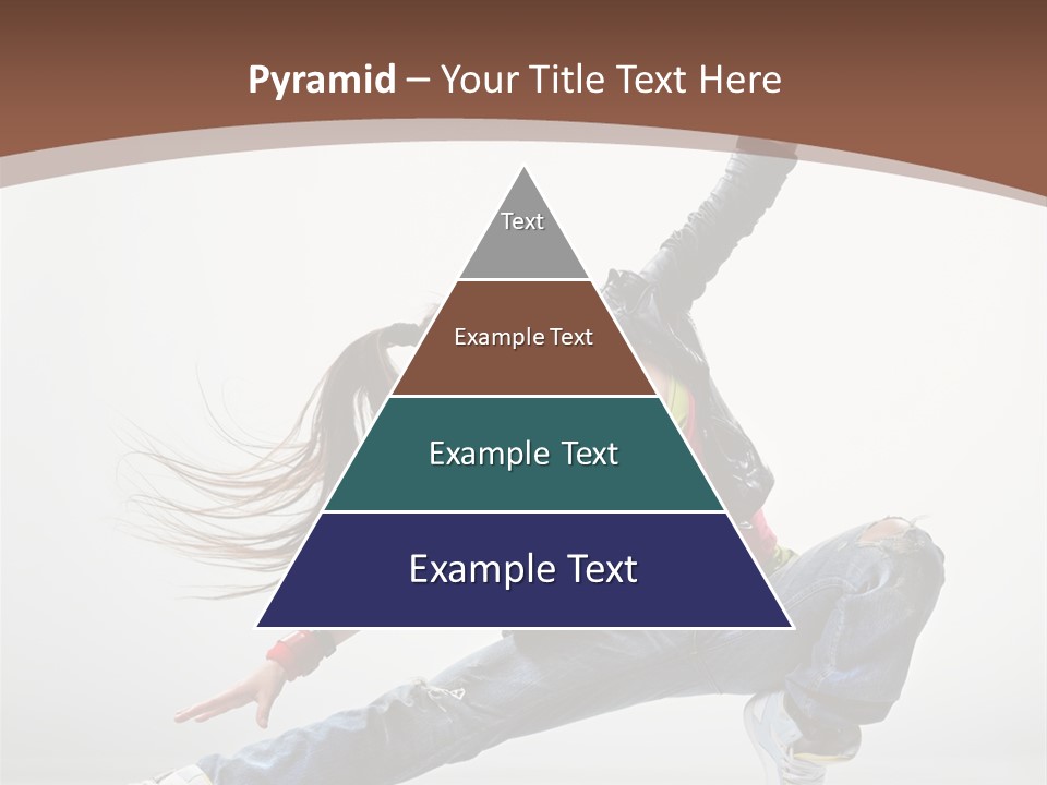 Stretching Fashion Human PowerPoint Template