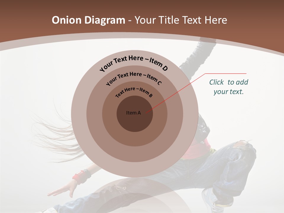 Stretching Fashion Human PowerPoint Template