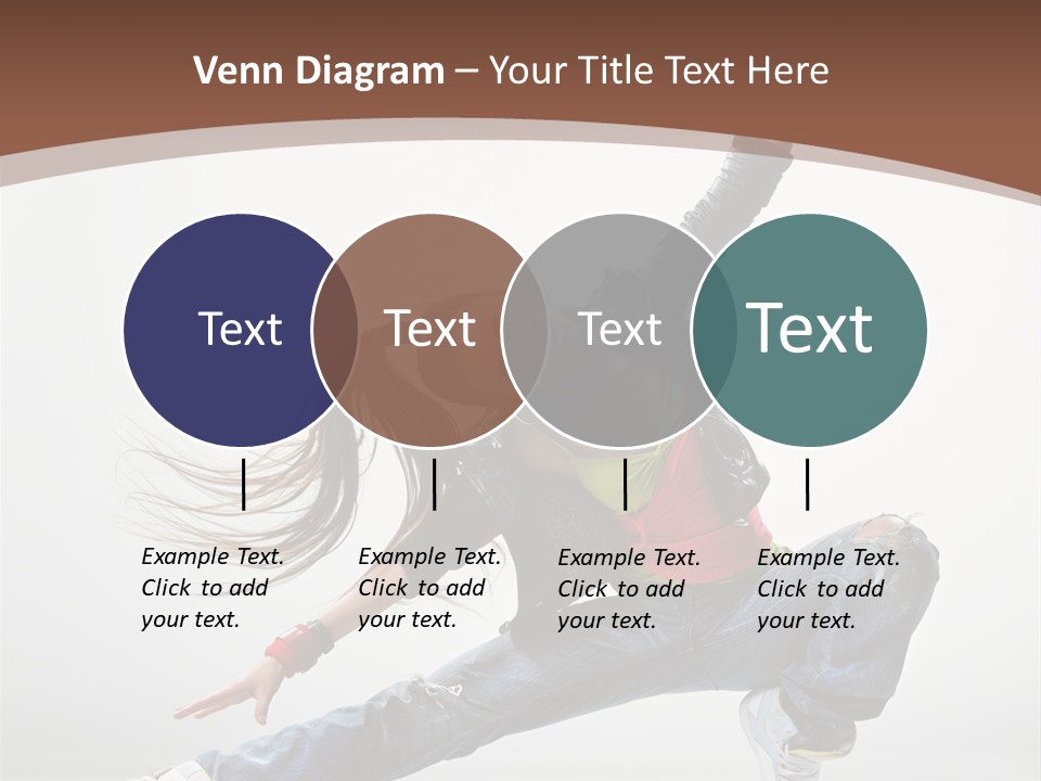 Stretching Fashion Human PowerPoint Template