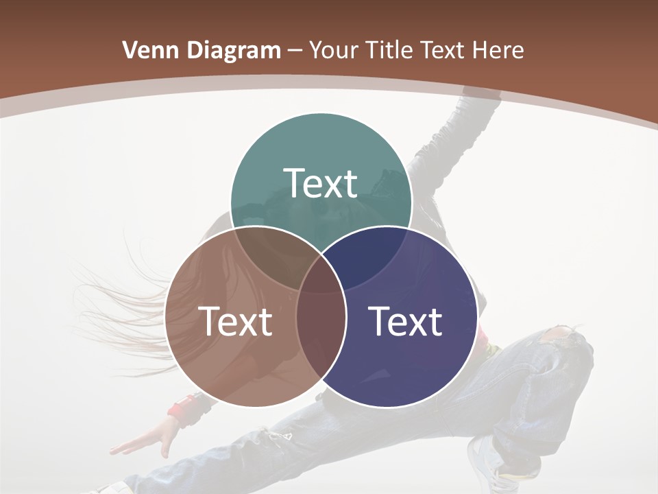 Stretching Fashion Human PowerPoint Template