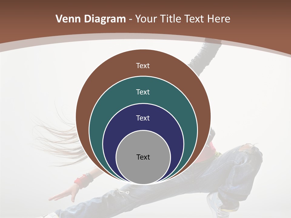 Stretching Fashion Human PowerPoint Template