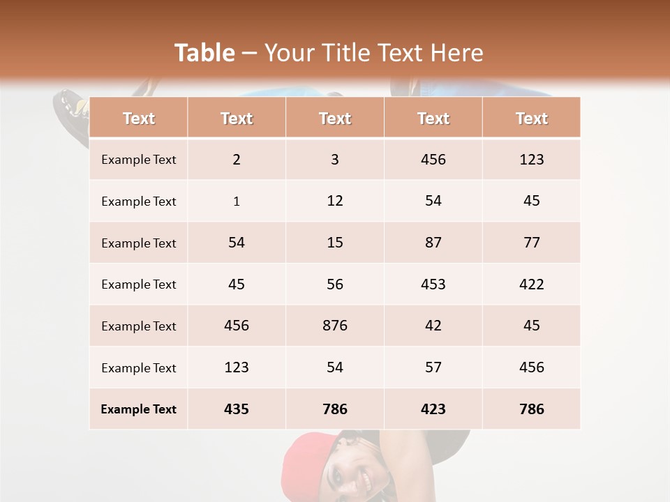 Motion Action Rapper PowerPoint Template