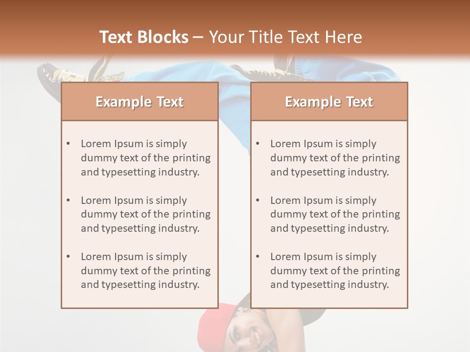 Motion Action Rapper PowerPoint Template