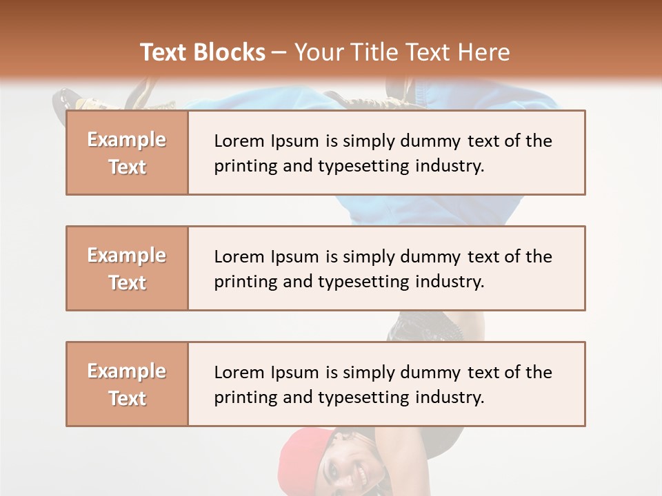 Motion Action Rapper PowerPoint Template