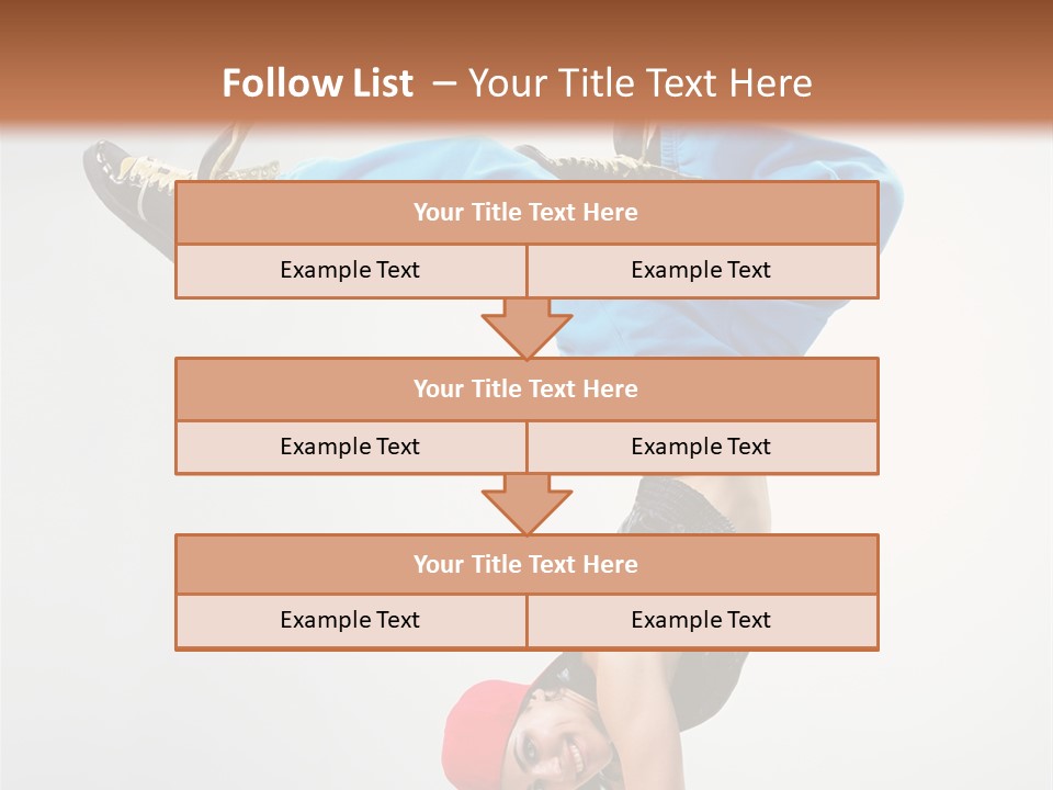 Motion Action Rapper PowerPoint Template