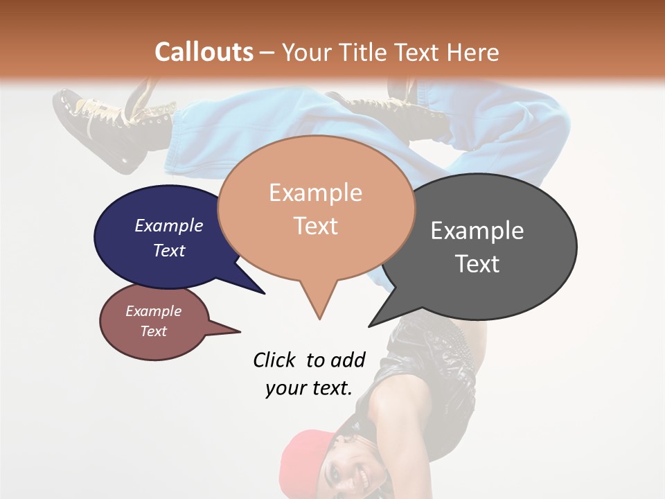 Motion Action Rapper PowerPoint Template