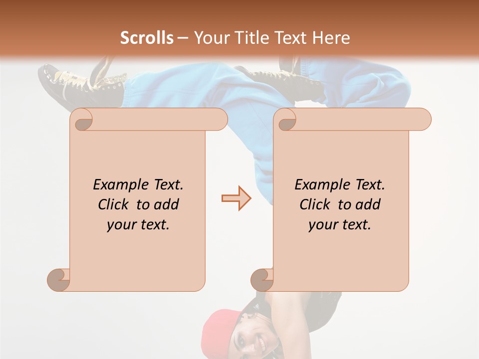 Motion Action Rapper PowerPoint Template