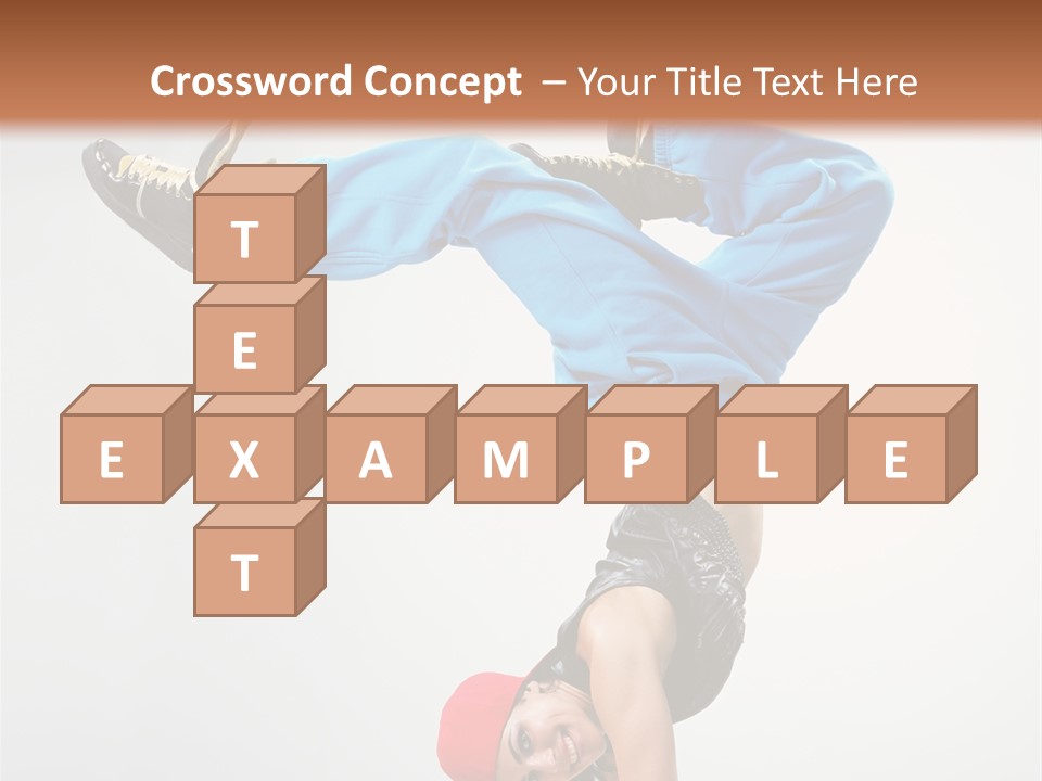 Motion Action Rapper PowerPoint Template