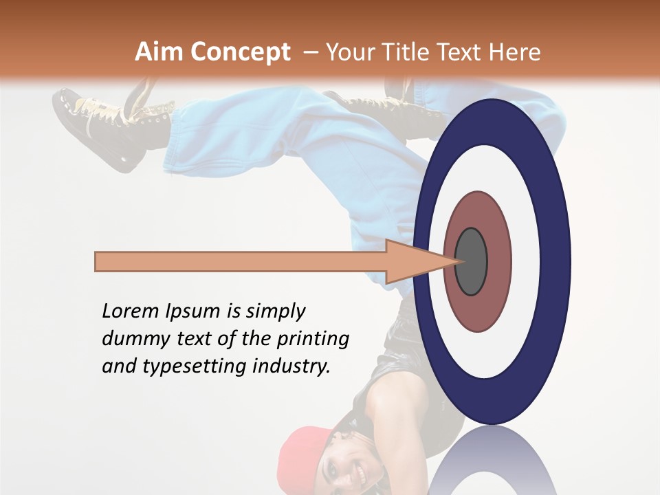 Motion Action Rapper PowerPoint Template