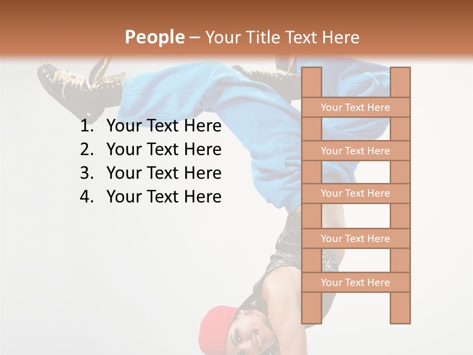 Motion Action Rapper PowerPoint Template