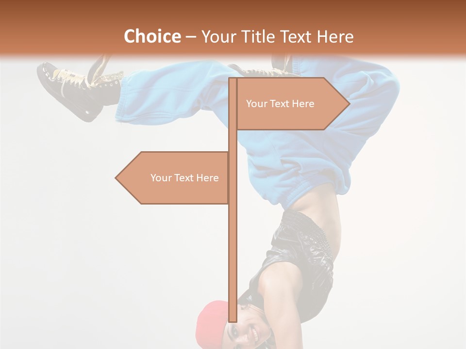 Motion Action Rapper PowerPoint Template