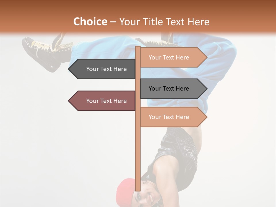 Motion Action Rapper PowerPoint Template