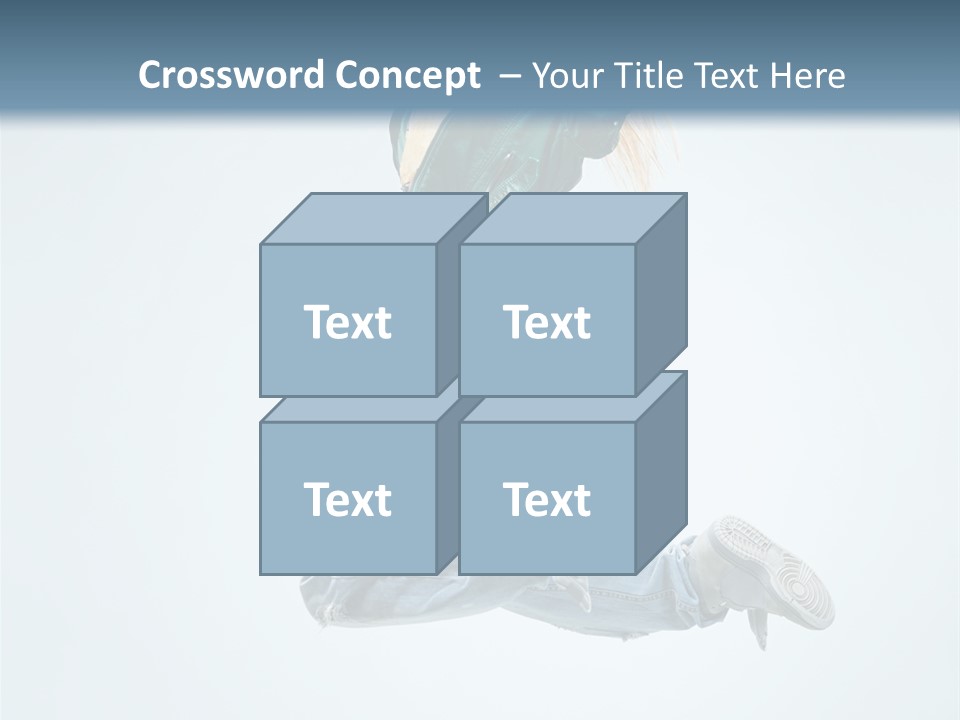 Aerobics Fun Female PowerPoint Template