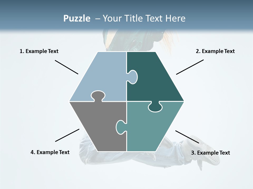 Aerobics Fun Female PowerPoint Template