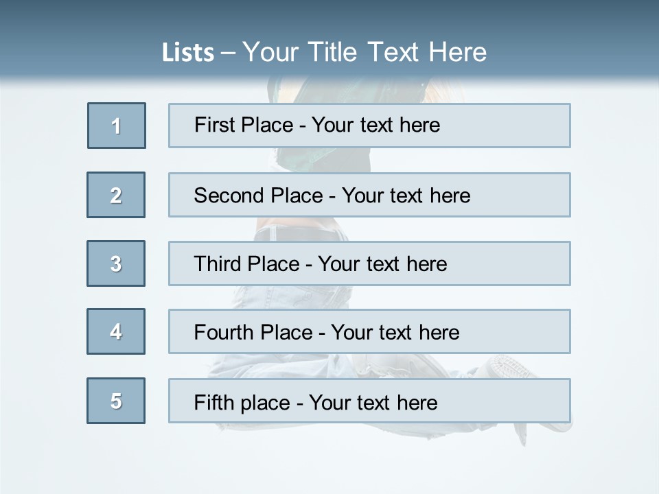 Aerobics Fun Female PowerPoint Template