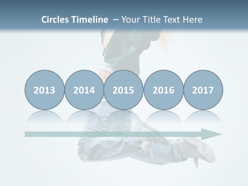 Aerobics Fun Female PowerPoint Template