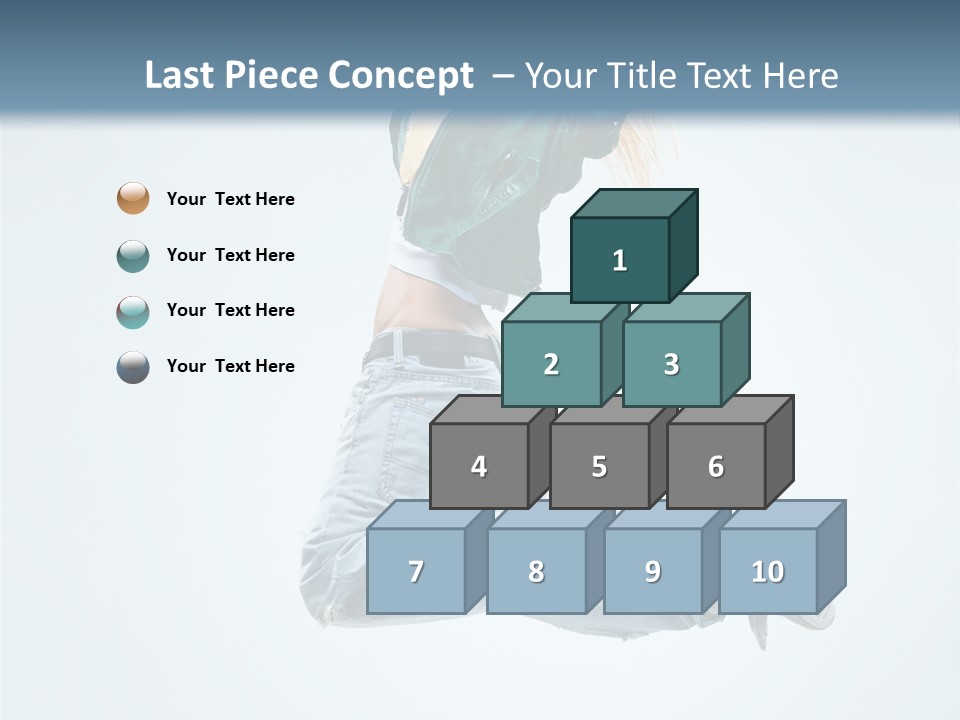 Aerobics Fun Female PowerPoint Template