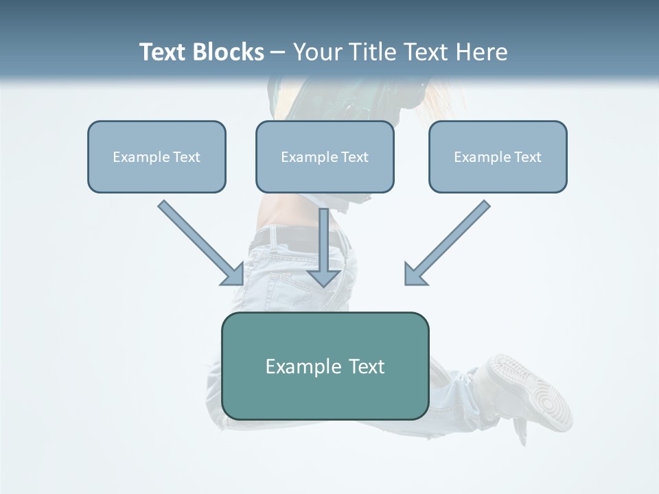 Aerobics Fun Female PowerPoint Template