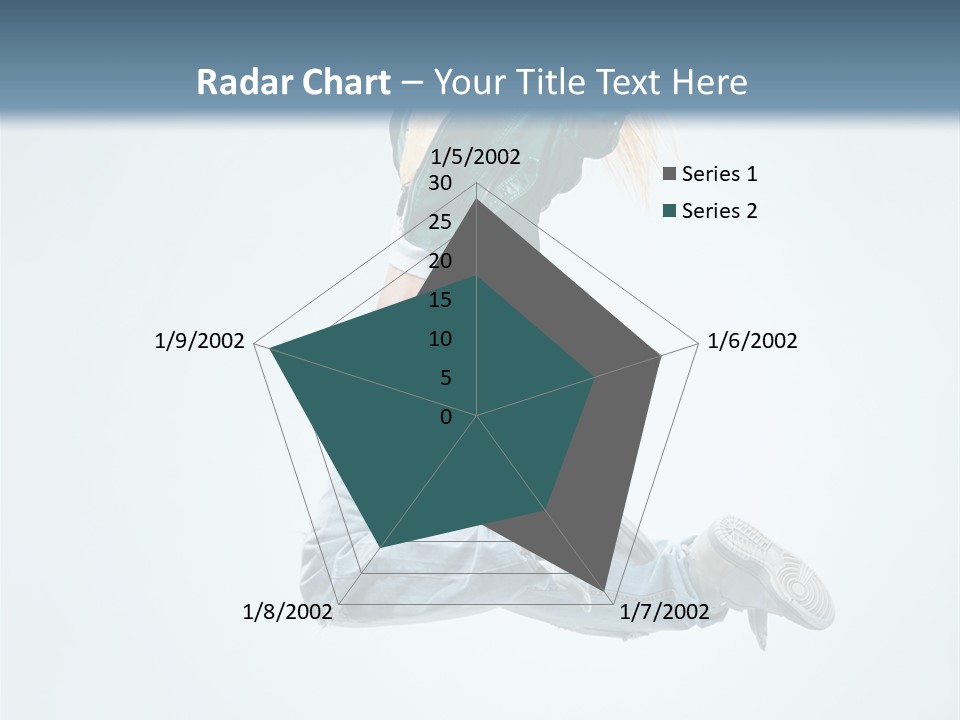 Aerobics Fun Female PowerPoint Template